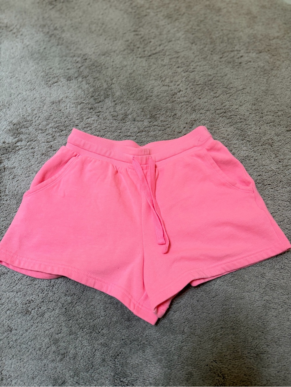 Colsie Pink Athletic Lounge Shorts with Drawstring